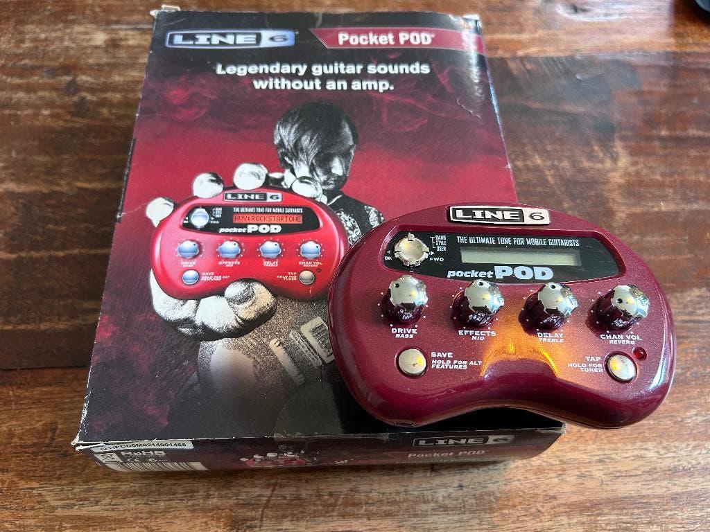 Line 6 Pocket POD, Muziek en Instrumenten, Effecten, Ophalen of Verzenden, Zo goed als nieuw, Multi-effect