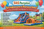 Springkussen & Partyverhuur voor elk feest!, Hobby en Vrije tijd, Feestartikelen | Verhuur, Ophalen of Verzenden, Gebruikt
