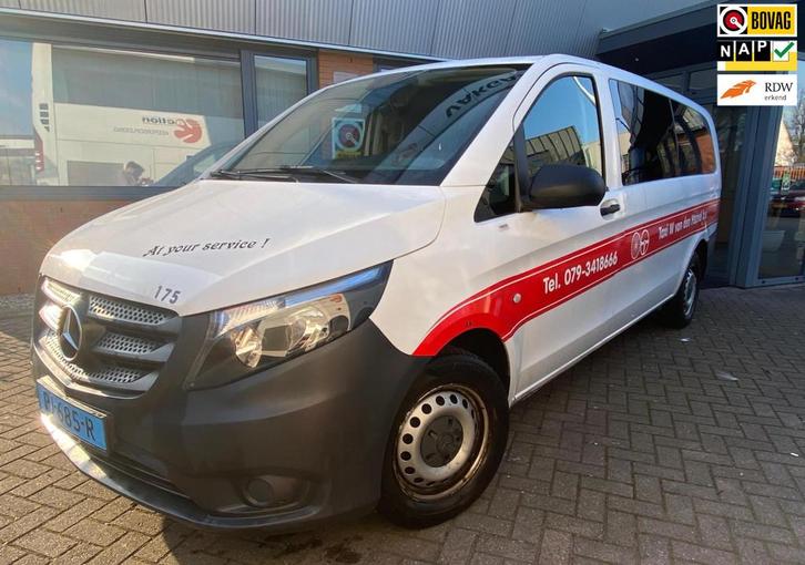 Mercedes-Benz Vito Tourer 109 BlueTEC Base Extra Lang, Auto's, Mercedes-Benz, Bedrijf, Te koop, Vito Tourer, ABS, Airbags, Airconditioning