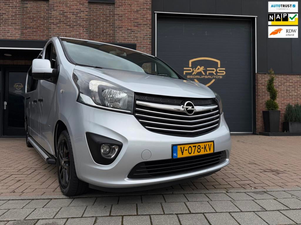Opel Vivaro 1.6 CDTI L2H1 DC Sport EcoFlex Dubbele Cabine Du, Voorwielaandrijving, Gebruikt, Lichtsensor, Bedrijf