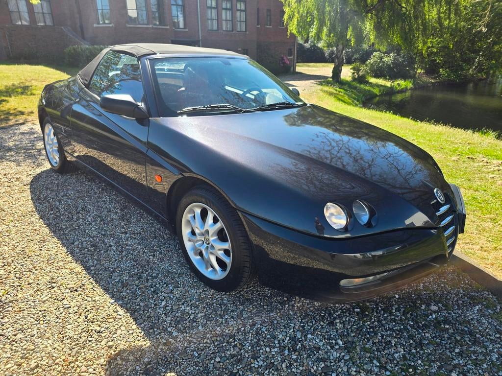Alfa Romeo Spider 2.0 JTS LEER/electr kap, Auto's, Alfa Romeo, Voorwielaandrijving, 1380 kg, Gebruikt, Cabriolet