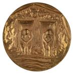 Penning VPK 1976 Guus Hellegers : Naaktstrand, Verzenden, Brons, Nederland