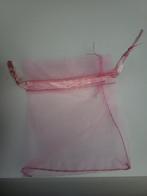 Kleine stoffen zakjes roze en zwart, 120 cm of meer, Nieuw, Ophalen of Verzenden, Katoen