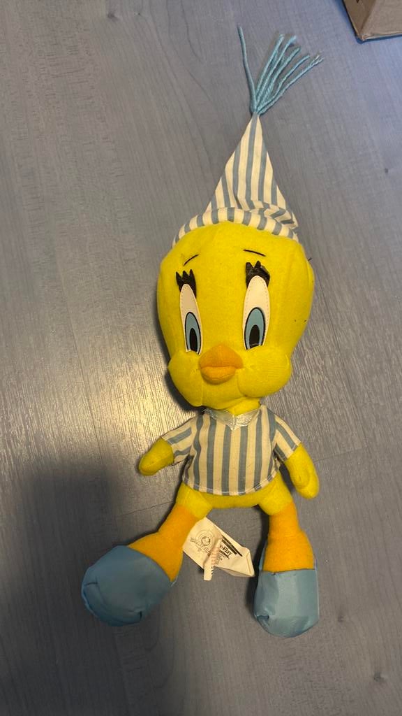 Tweety knuffel looney tunes, Ophalen of Verzenden, Zo goed als nieuw, Overige typen
