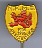 N.K.M.B Nieuwenhagen mijnwerkers bond koper speldje( L_183a), Verzamelen, Verzenden, Zo goed als nieuw, Stad of Land, Speldje of Pin