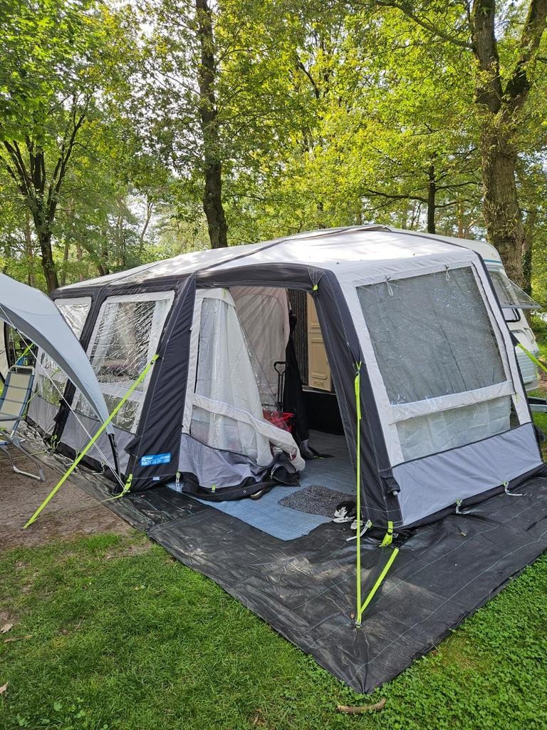 Caravan met opblaasvoortent /mover/zonnepaneel, Particulier, Rondzit, Mover
