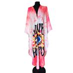 KIMONO KLEURRIJK NIEUW HAPPY LOVE ONE SIZE 60%, Overige kleuren, Maat 46/48 (XL) of groter, Nieuw, Ophalen of Verzenden
