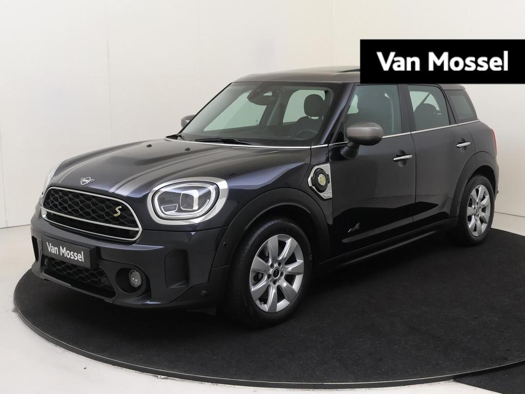 Mini Mini Countryman 1.5 Cooper S E ALL4 | Navigatie | Panor, Auto's, Automaat, 8 kWh, Gebruikt, Blauw