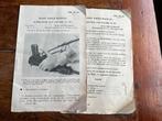 WO2 Amerikaans .45 Grease Gun instructiepamfletten 1944, Amerika, Ophalen of Verzenden, Boek of Tijdschrift