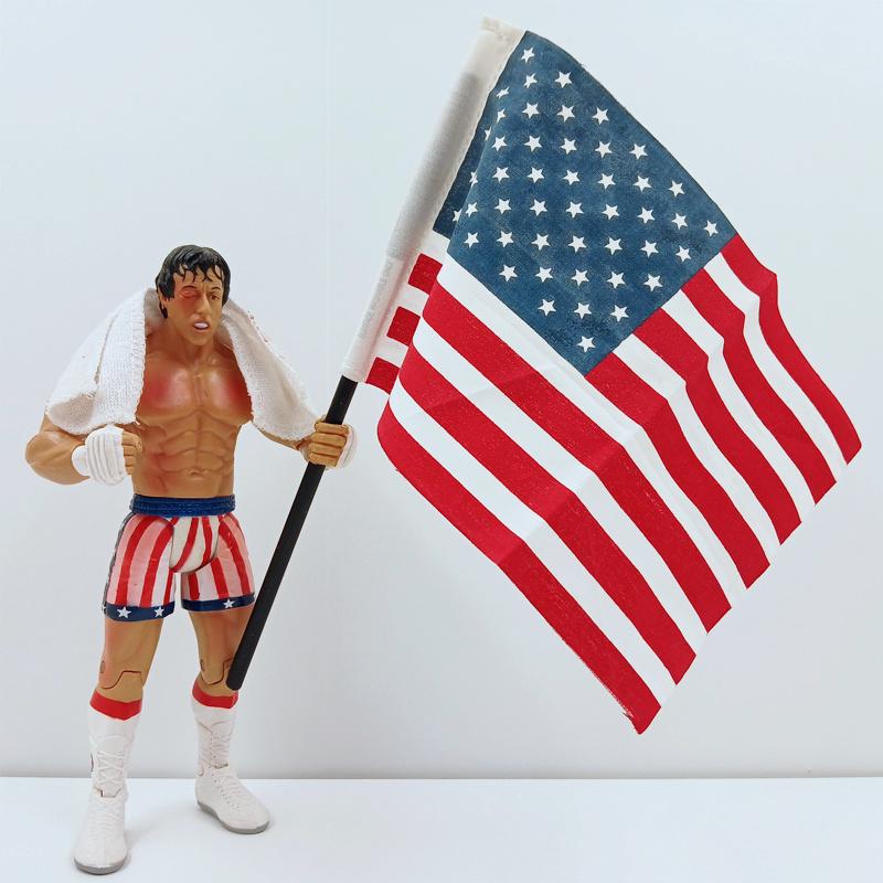 Rocky Balboa Jakks Pacific 2007 Action Figure, Verzamelen, Ophalen of Verzenden, Zo goed als nieuw, Film, Actiefiguur of Pop