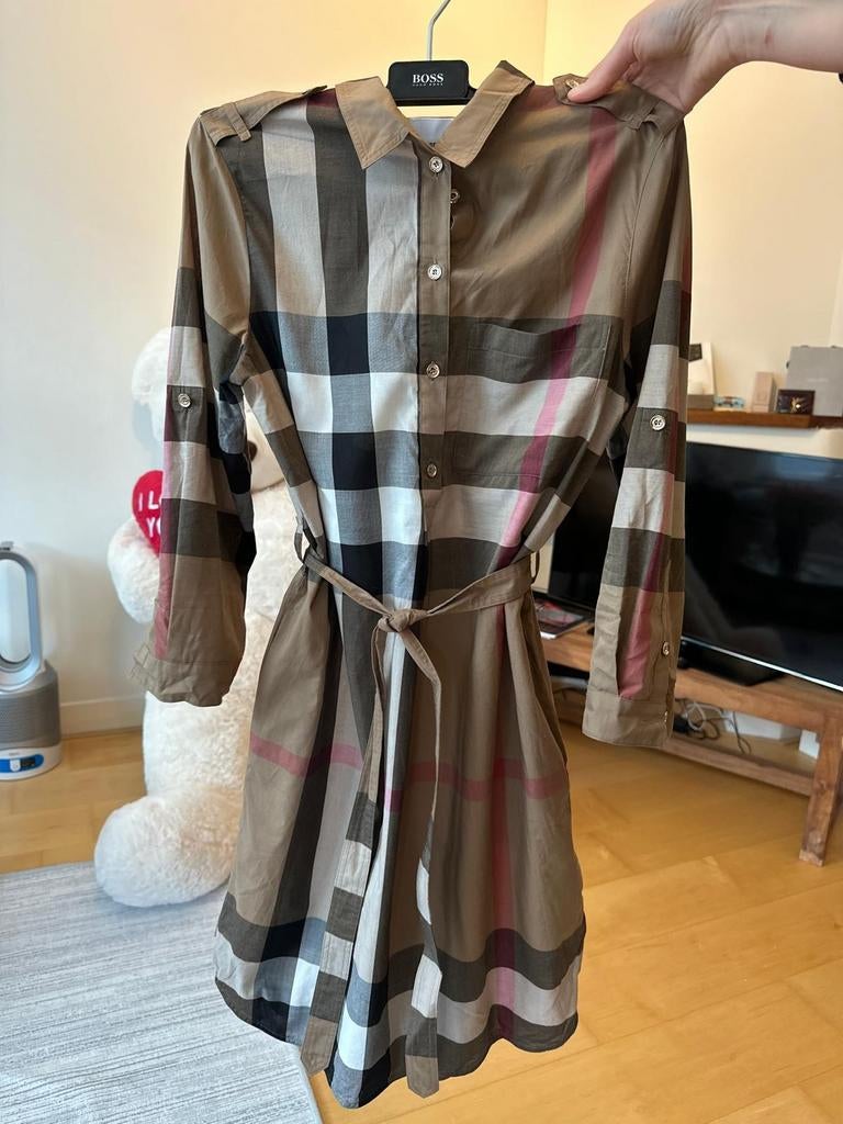 Burberry jurkje. IT40, Beige, Nieuw, Ophalen of Verzenden, Burberry