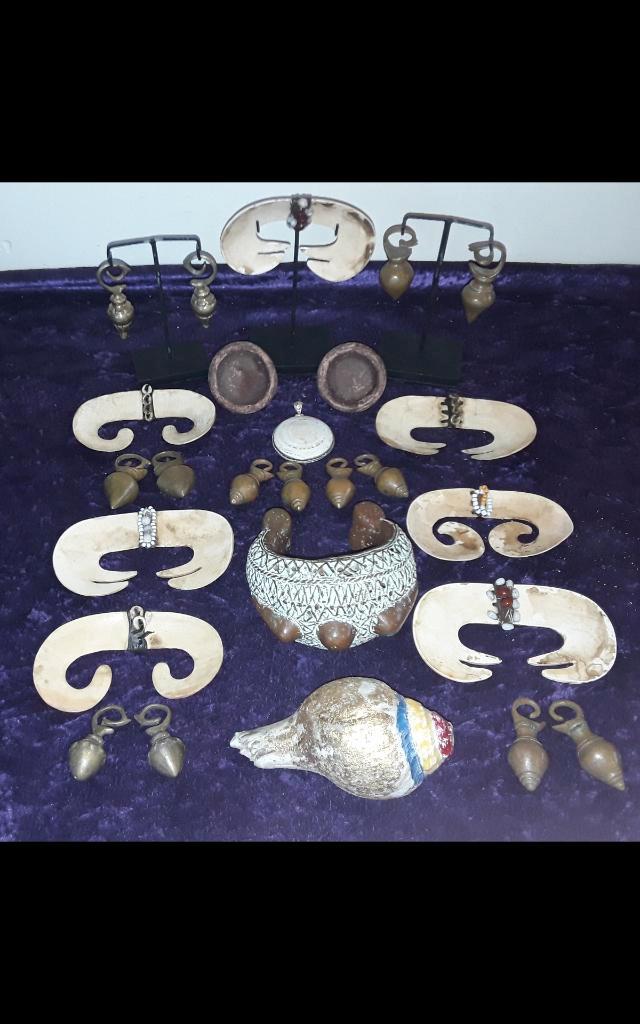 SEPIK, PAPUA, ASMAT, DAYAK  attributen  ! ! !, Antiek en Kunst, Kunst | Niet-Westerse kunst, Ophalen of Verzenden