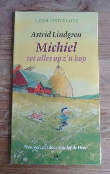 NIEUW Luisterboek Michiel zet alles op z'n kop A. Lindgren, Kind, Astrid Lindgren, Verzenden, Cd