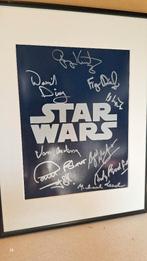 STAR WARS 10- voudig gesigneerd incl cert Beckett !!, Ophalen of Verzenden, Zo goed als nieuw, Overige typen