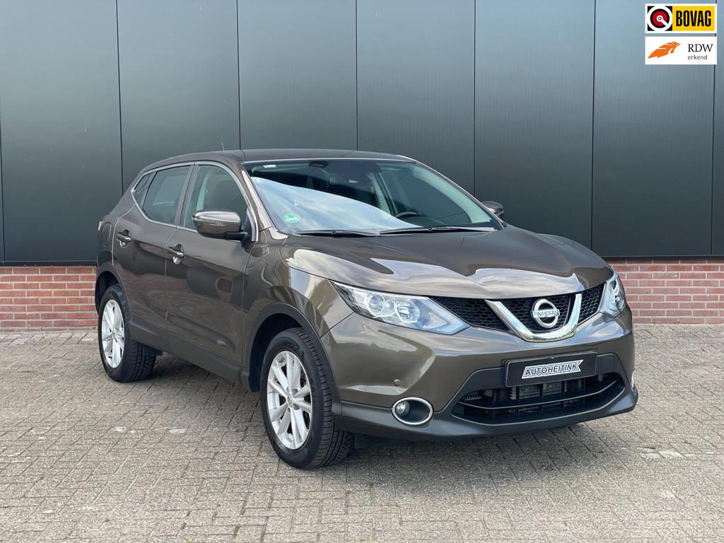 Nissan Qashqai 1.2 Acenta, Auto's, Stof, Gebruikt, 4 cilinders, Bruin