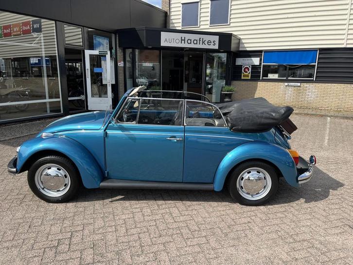 Volkswagen Kever Cabriolet 1500 Om dagelijks te rijden, Bijz, Auto's, Volkswagen, Bedrijf, Te koop, Beetle (Kever), Metallic lak