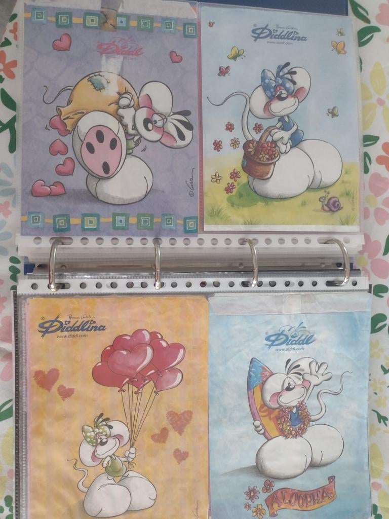 Diddl  Losse Vellen, Verzamelen, Diddl, Ophalen of Verzenden, Papier, Kaart of Schrift