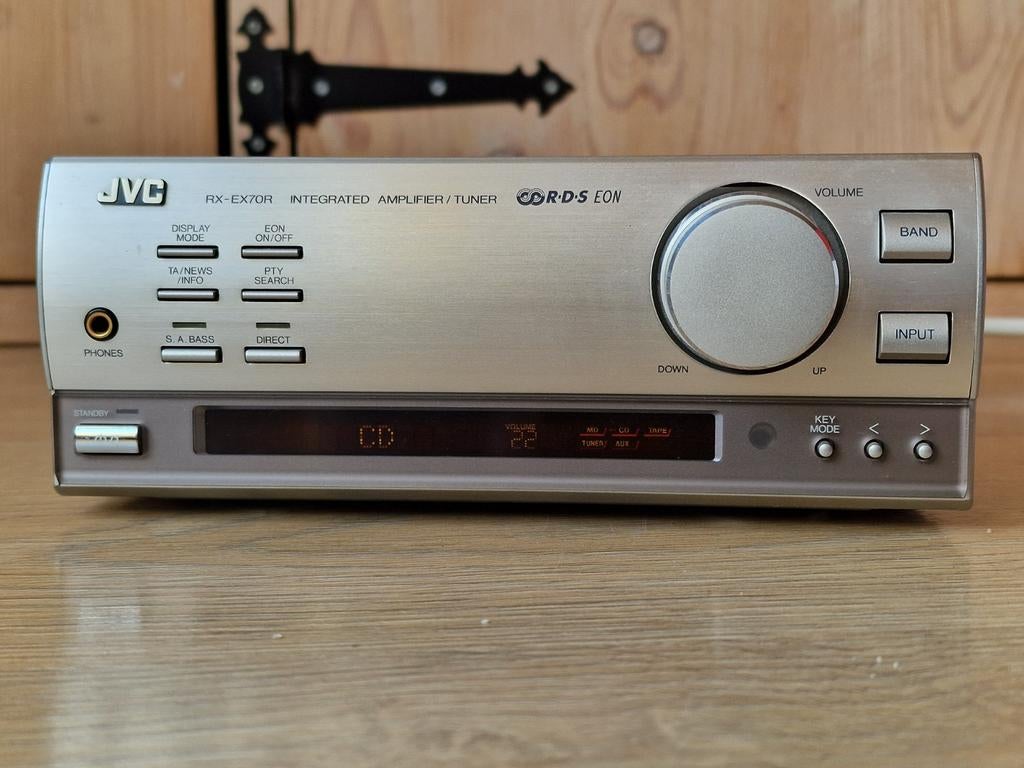 JVC RX-EX70R Geïntegreerde Versterker/Tuner, Audio, Tv en Foto, Versterkers en Receivers, Gebruikt, JVC, Ophalen of Verzenden