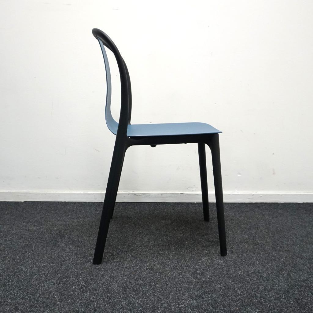 Vitra Eames Belleville Design Stoelen | Blauw / Zwart, Kunststof, Gebruikt, -, Blauw