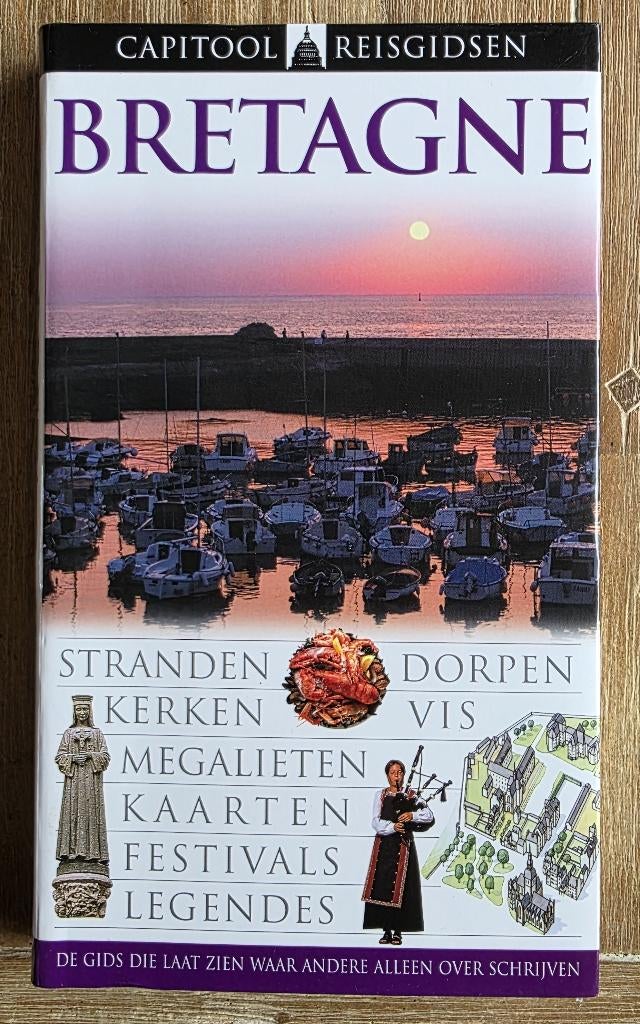 Capitool Reisgids Bretagne, Boeken, Capitool, Europa, Ophalen of Verzenden, Zo goed als nieuw