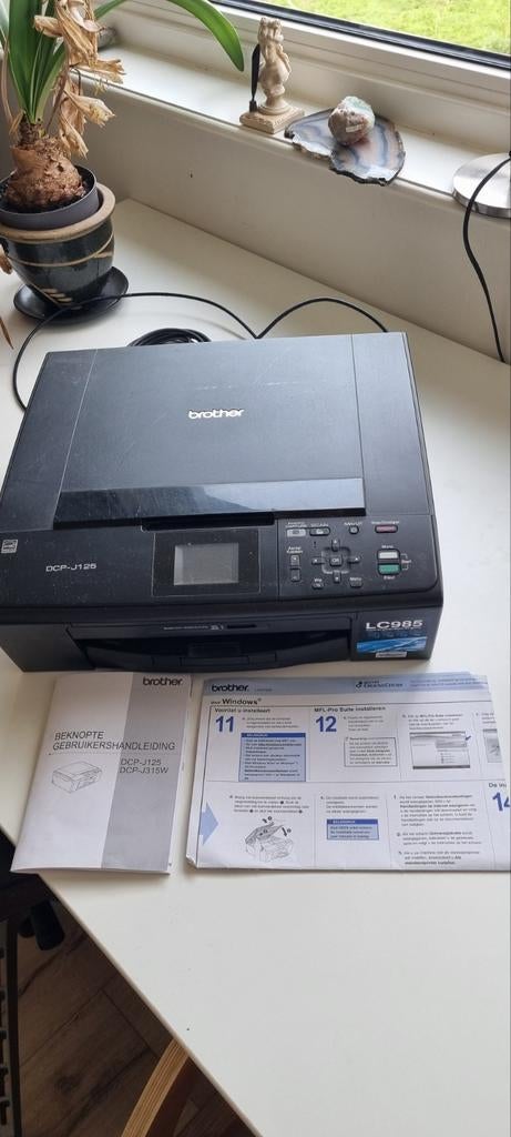Gratis Brother DCP-J125 All-in-one Inkjetprinter, Computers en Software, Printers, Kleur printen, Gebruikt, Inkjetprinter, All-in-one