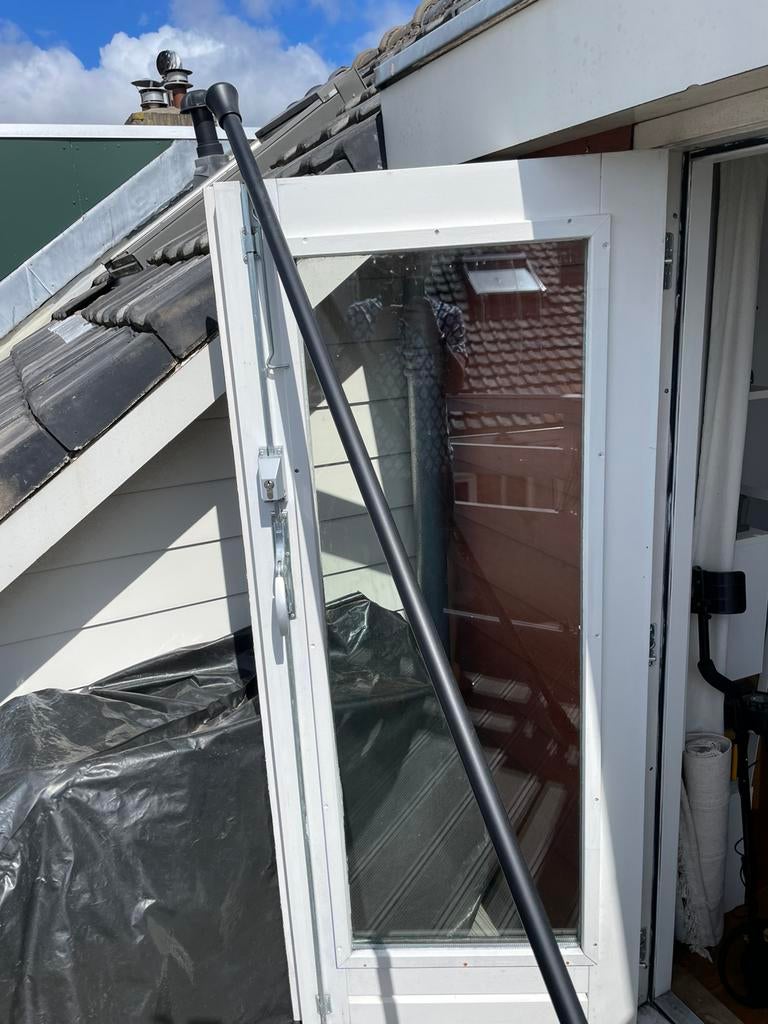 Gordijn roede, Ophalen, Gebruikt, 200 cm of meer