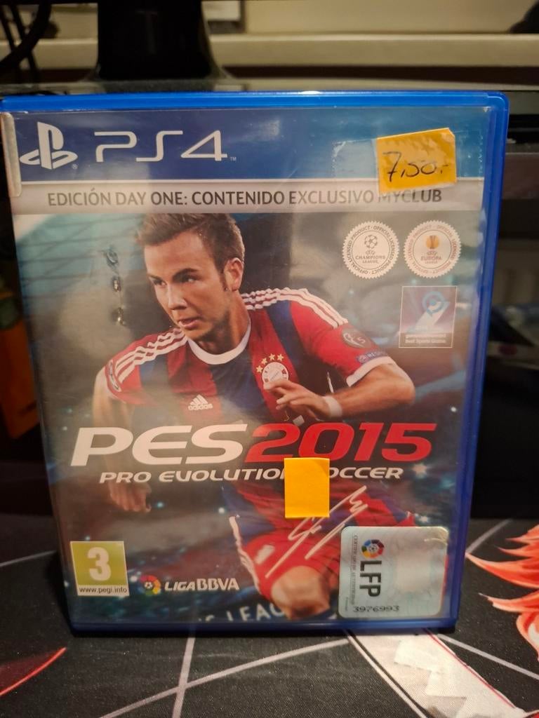 Ps4 PES 2015, Spelcomputers en Games, Games | Sony PlayStation 4, Ophalen of Verzenden, Zo goed als nieuw, Sport, 3 spelers of meer