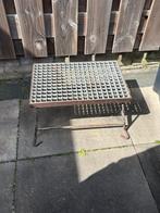 Metalen opstapje voor bv caravan, Ophalen, Gebruikt