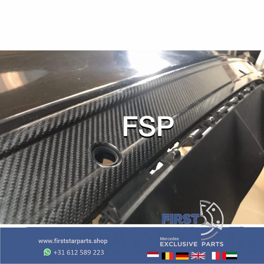 W205 C63 AMG CARBON DIFFUSER A2058854005 origineel Mercedes, Gebruikt, -, Ophalen of Verzenden, -