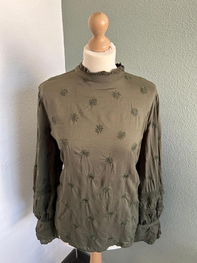 Fabienne Chapot maat 40 khaki Leo top 191, Maat 38/40 (M), Ophalen of Verzenden, Zo goed als nieuw, Fabienne Chapot