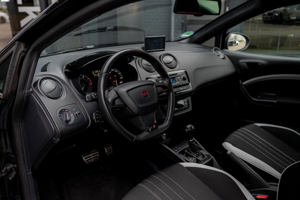 SEAT Ibiza SC 1.4 TSI Cupra 2E EIGENAAR / 180 PK / CUPRA / N, Auto's, Euro 5, Stof, Gebruikt, Zwart