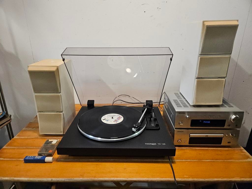 Complete Hifi Set: Platenspeler, B&O Speakers, Denon Radio, Audio, Tv en Foto, Stereo-sets, Gebruikt, Tuner of Radio, Speakers