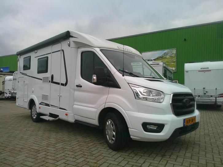Etrusco V6.6 SF automaat, Caravans en Kamperen, Campers, Bedrijf, tot en met 2, Half-integraal, Etrusco, Ford, Diesel, Automaat