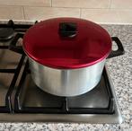 Aluminium pot, pan, ketel met deksel inhoud 3,8 liter, Ophalen of Verzenden, Gebruikt, Aluminium, Kookpan of Snelkookpan