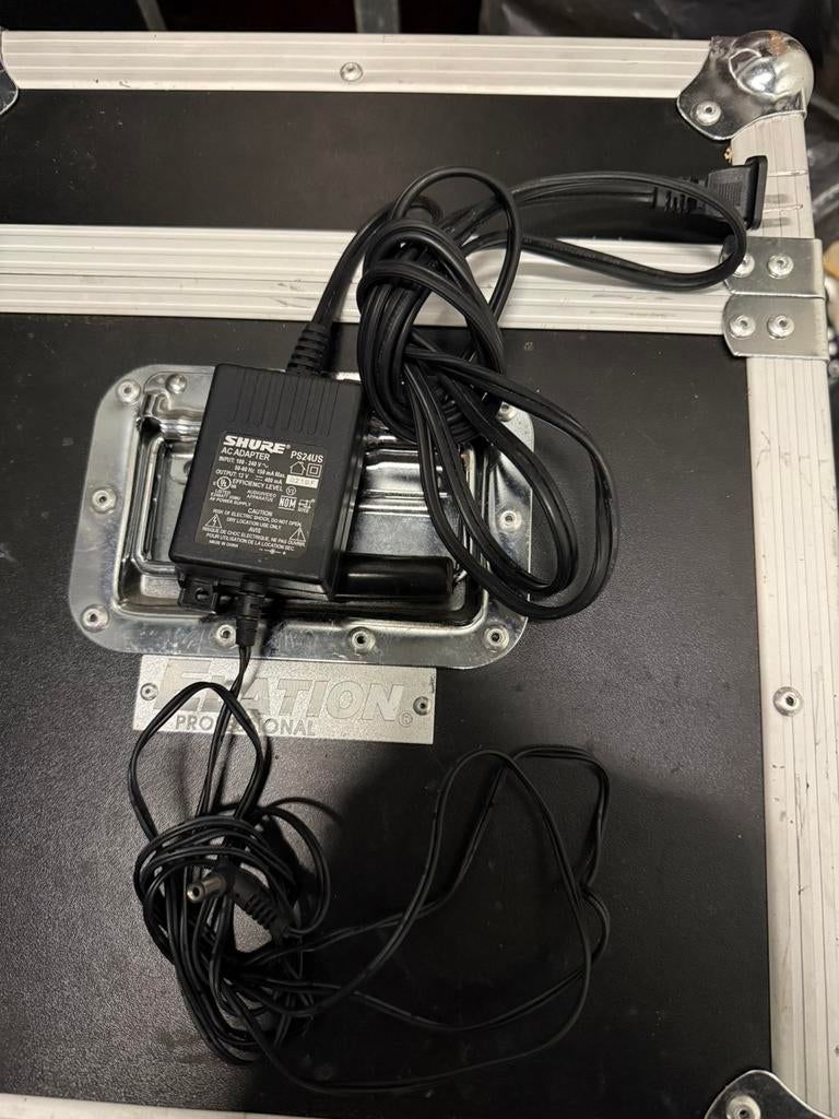 Shure voeding PS24 met amerikaanse stekker, Ophalen of Verzenden, Zo goed als nieuw, Apparatuur