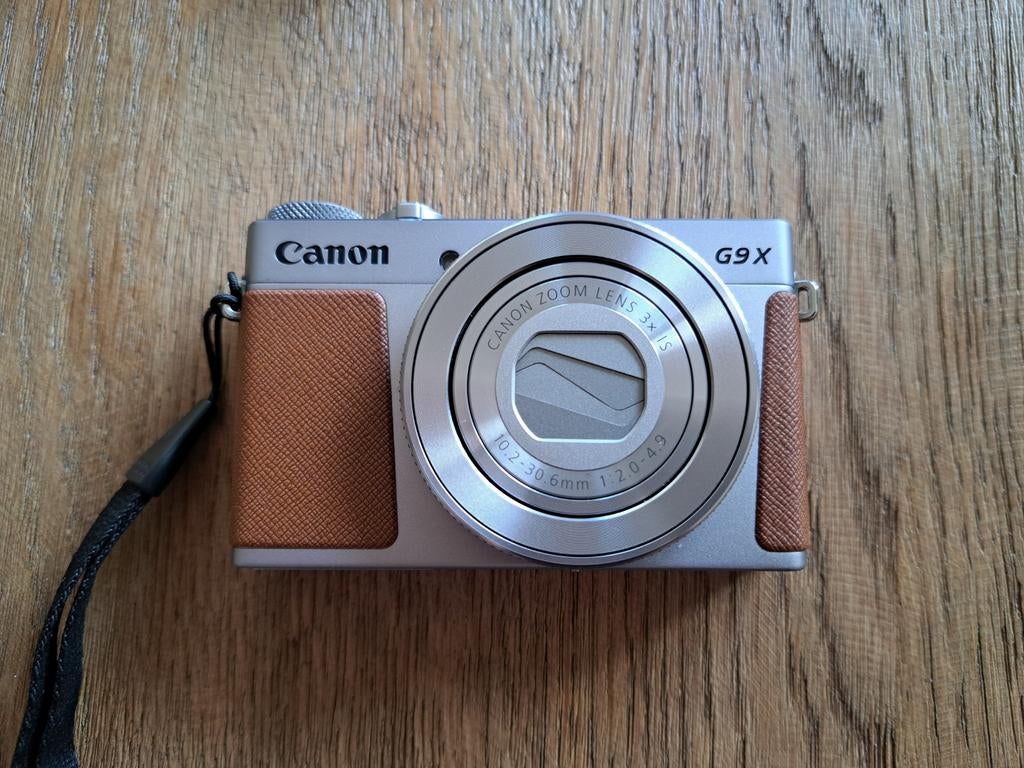 Canon PowerShot G9 X Mark II zilver, Ophalen of Verzenden, Zo goed als nieuw, Canon, 8 keer of meer