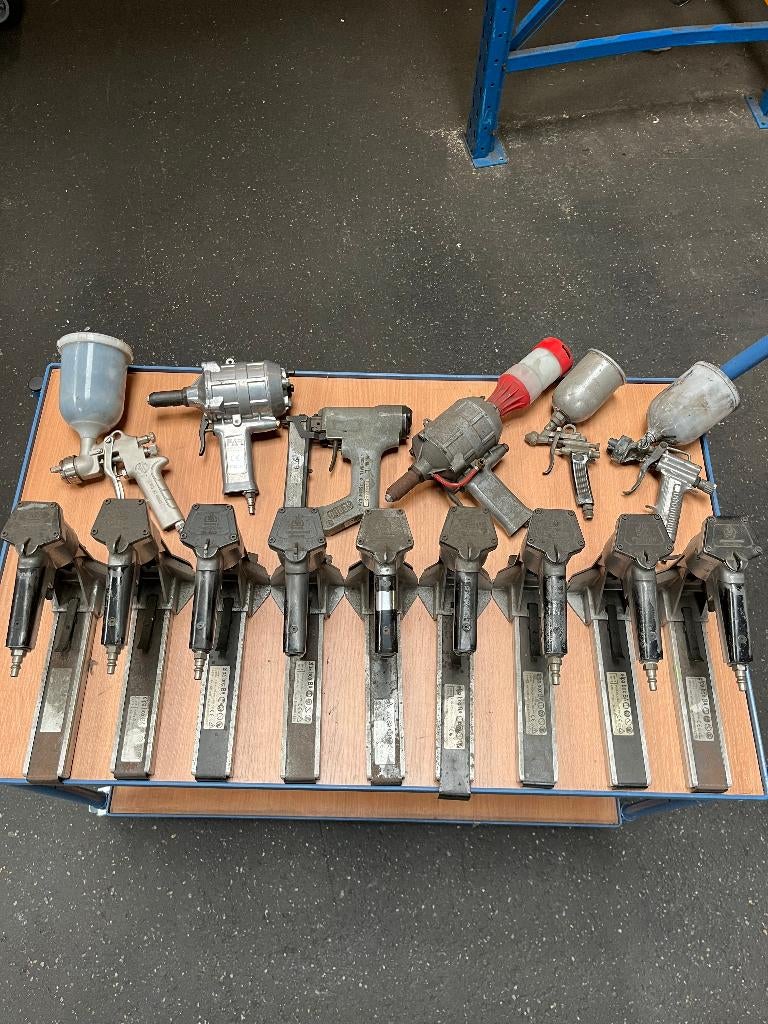 diverse lucht gereedschap, Ophalen, Gebruikt, Ro-ma, Ro-ma