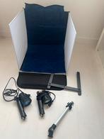 Draagbare fotostudio / fotobox met lampen, Ophalen, Gebruikt, Complete fotostudio