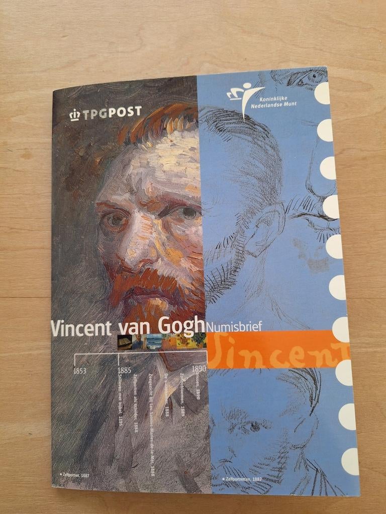 Van Gogh 5 Euro munt 2003, Postzegels en Munten, Ophalen of Verzenden, Koningin Beatrix, Euro's