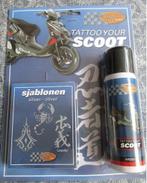 nieuw!! tattoo your scoot / zilver - sjablonen, Ophalen of Verzenden, Nieuw