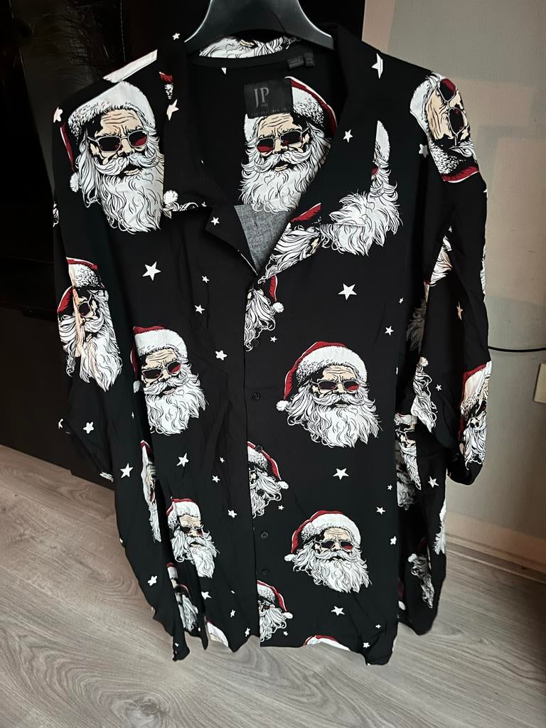 JP 1880 overhemd Santa 8XL, Kleding | Heren, Overhemden, Ophalen of Verzenden, Gedragen, Zwart, Overige halswijdtes