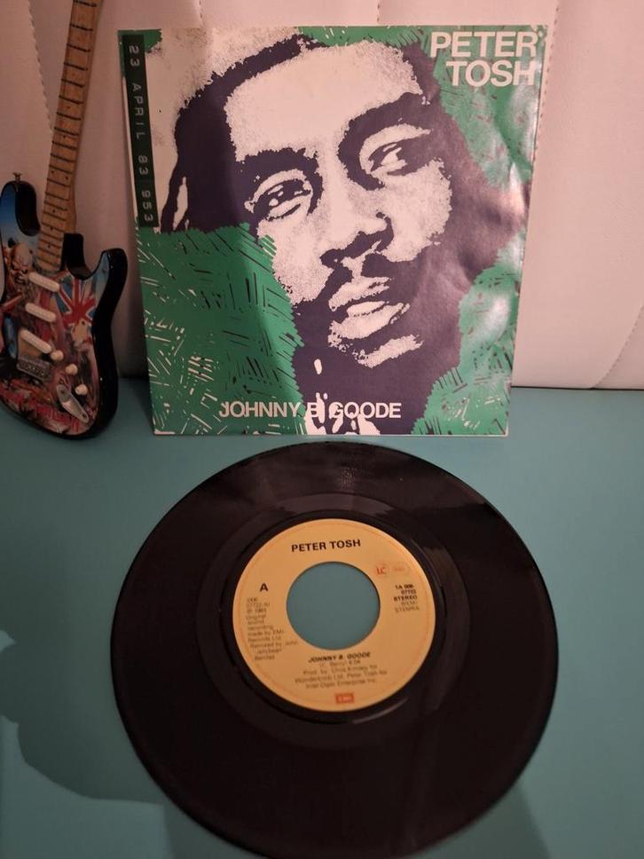 Peter Tosh - Johnny B. Goode 7" Single 1983, Cd's en Dvd's, Vinyl | Pop, Zo goed als nieuw, 1980 tot 2000, Ophalen of Verzenden