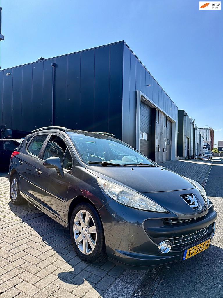 Peugeot 207 SW 1.6 VTi Sublime 2009 |Panoramadak|Airco|Trekh, Voorwielaandrijving, Gebruikt, 4 cilinders, 1202 kg