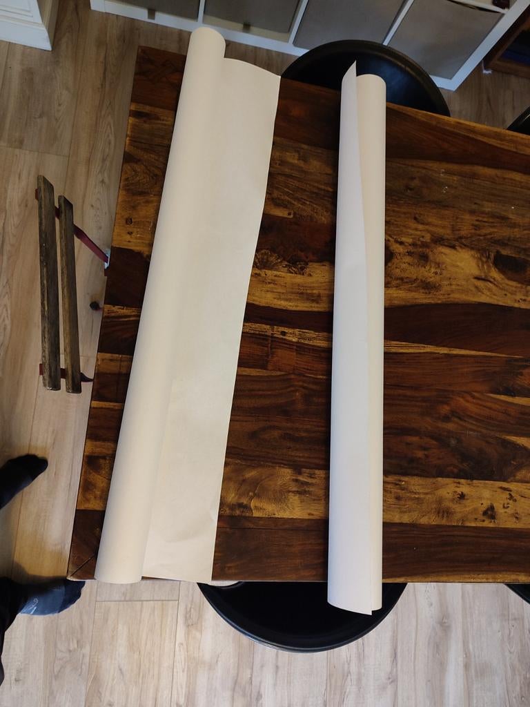 Renovlies behang 170g/m2 - 2 rollen à 5 meter, Huis en Inrichting, Stoffering | Behang, Ophalen, Minder dan 10 m², Wit, Modern, Neutraal