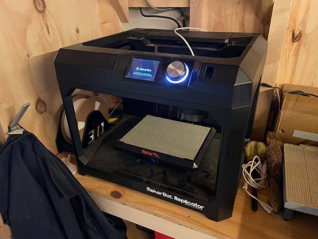MakerBot Replicator 5th gen 3d printer, Ophalen, Gebruikt, Filament