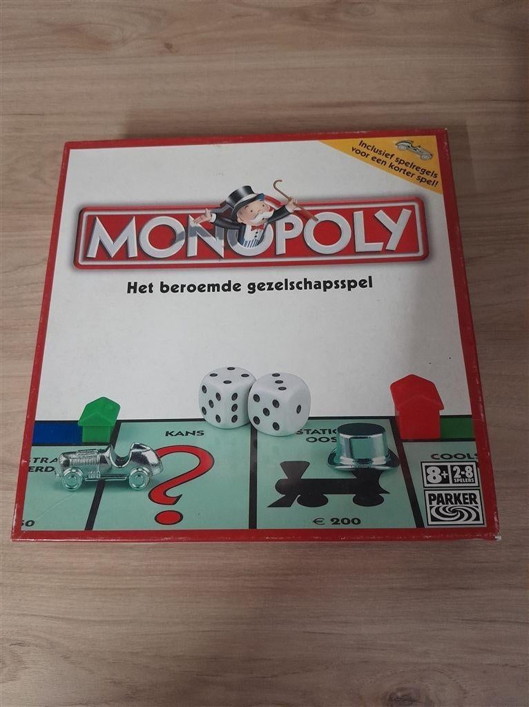 monopoly het beroemde gezelschapsspel - s1938, Verzenden, Zo goed als nieuw