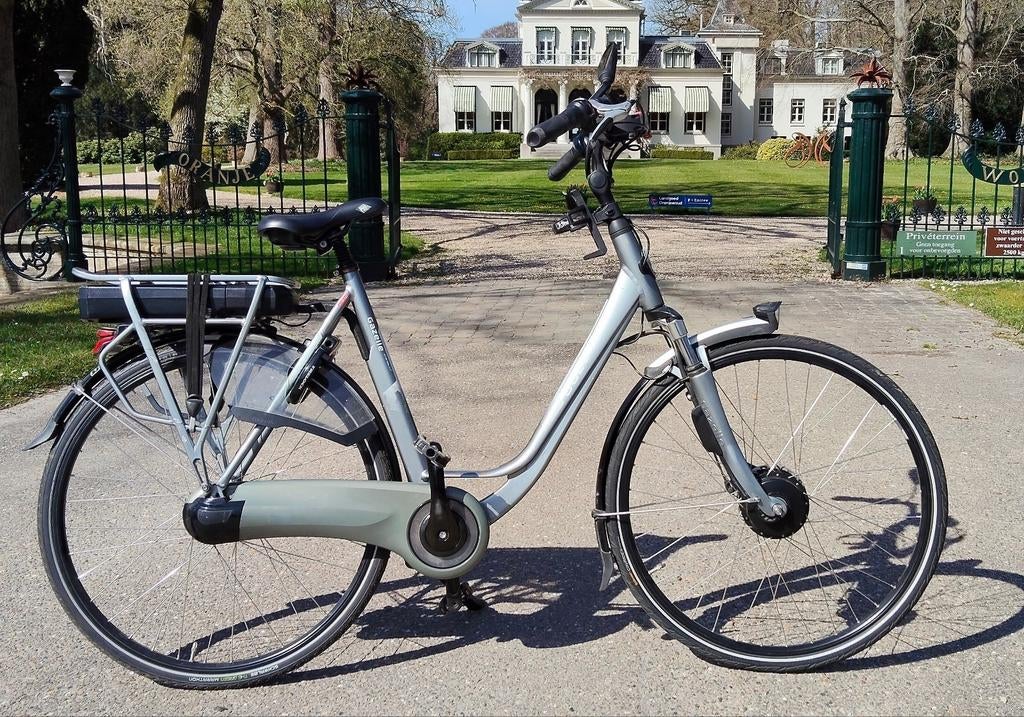 Nette en goede Gazelle-Panasonic elektrische damesfiets, Ophalen, Versnellingen, 56 cm of meer, Zo goed als nieuw