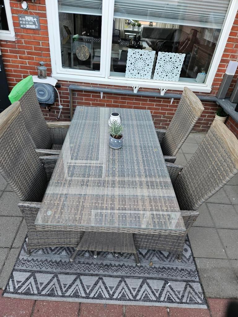 Tuinset, Ophalen of Verzenden, Gebruikt, Kunststof