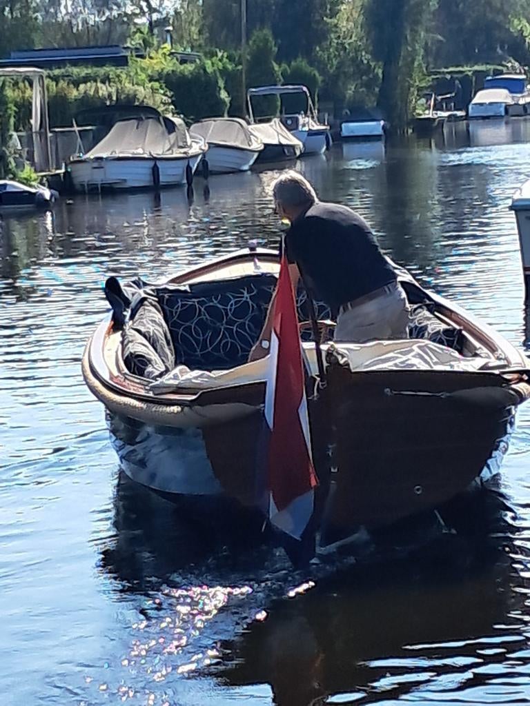 Houten sloep, bouwjaar 2017, Ophalen, Binnenboordmotor, 6 meter of meer, Diesel