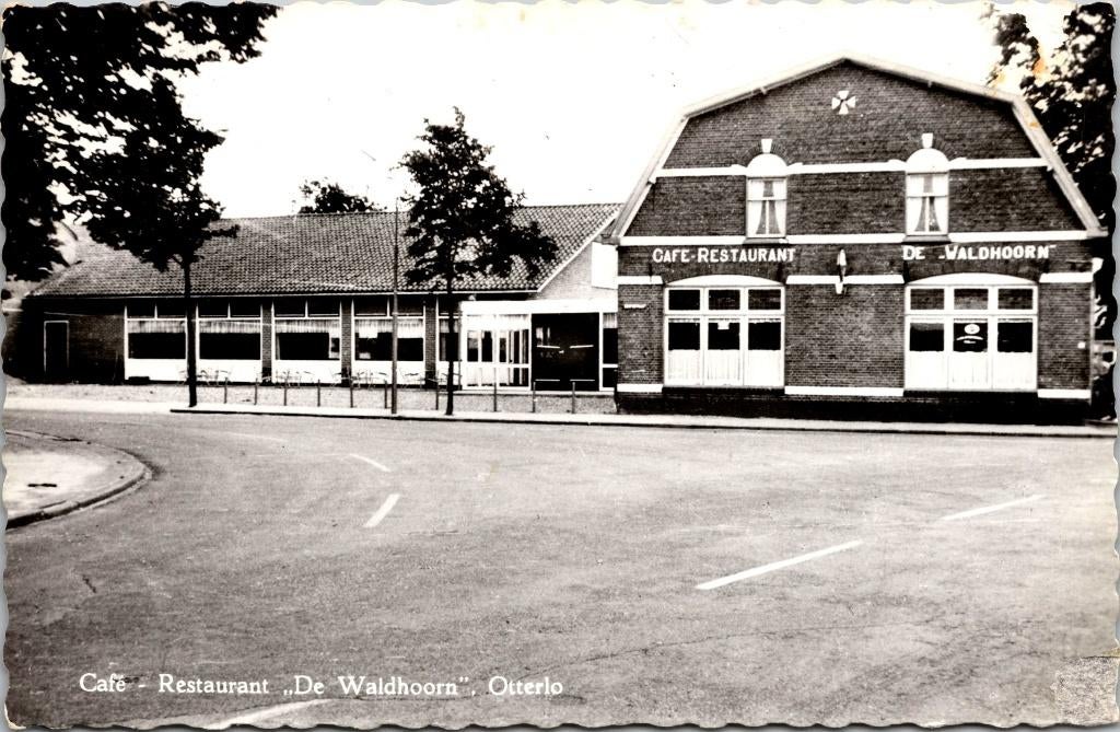Otterlo - Café Restaurant De Waldhoorn (1965), Verzenden, 1960 tot 1980, Gelopen, Gelderland